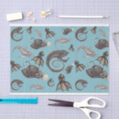 Papier Mousseline Les créatures de la mer profonde (Artisanat)