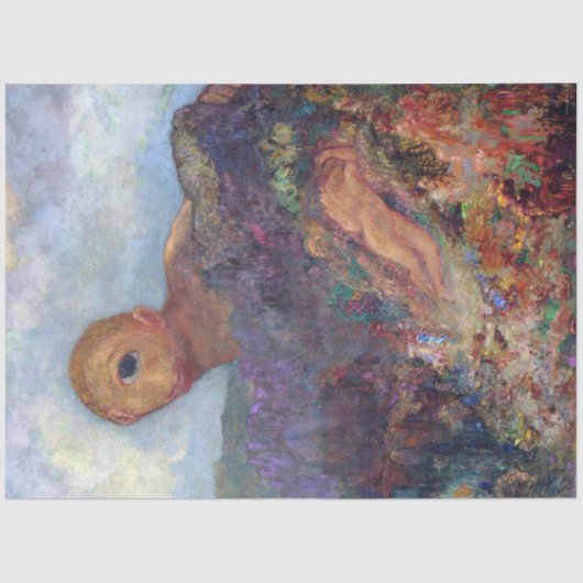 Papier Mousseline Les Cyclops, Redon, 1898-1900 (Recto)