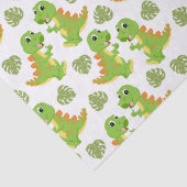 Papier Mousseline Les dinosaures ! Papier (Détail)