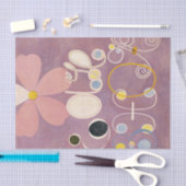 Papier Mousseline Les dix plus grands, Groupe IV, No 5 par Hilma af  (Artisanat)