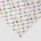 Papier Mousseline Les douze jours de Noël (Détail)