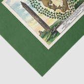 Papier Mousseline Les Emblèmes historiques de l'Irlande (Détail)