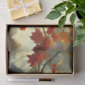 Papier Mousseline Les érables en peinture d'automne (Cadeau)