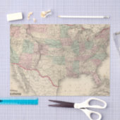 Papier Mousseline Les Etats-Unis 4 (Artisanat)