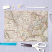 Papier Mousseline Les Etats-Unis d'Amérique (Artisanat)