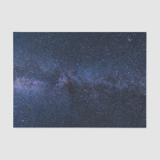 Papier Mousseline Les étoiles dans la voie lactée (Recto)