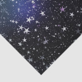 Papier Mousseline Les étoiles et les étoiles du ciel (Détail)