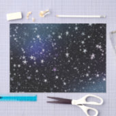 Papier Mousseline Les étoiles et les étoiles du ciel (Artisanat)