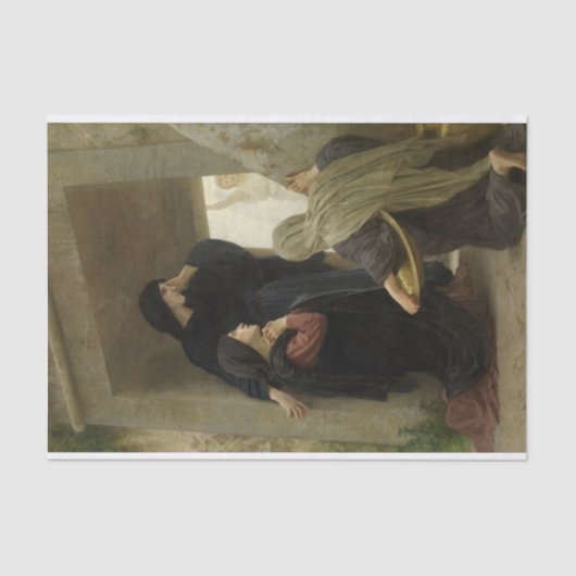 Papier Mousseline Les Femmes saintes par William Bouguereau (Recto)