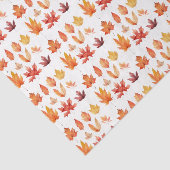 Papier Mousseline Les feuilles d'automne sont des fleurs Motif de de (Détail)