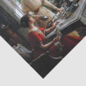 Papier Mousseline les filles/femmes ensemble par Albert Lynch, OEB (Détail)