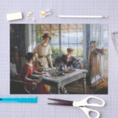 Papier Mousseline les filles/femmes ensemble par Albert Lynch, OEB (Artisanat)