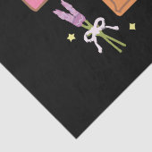 Papier Mousseline Les filles n'aiment pas les garçons (Détail)