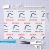 Papier Mousseline Les filles ne me disent pas de ne pas se retourner (Artisanat)