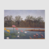 Papier Mousseline Les Flamants roses (Recto)