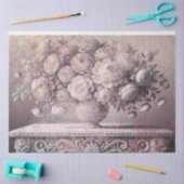 Papier Mousseline Les fleurs baroques (Artisanat)