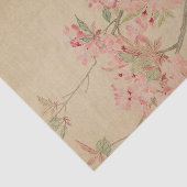 Papier Mousseline Les fleurs de crabes par Ma Yuanyu (Détail)