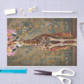 Papier Mousseline Les fleurs de girafe (Artisanat)