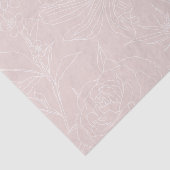 Papier Mousseline Les Flux Blancs Trendy (Détail)