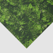 Papier Mousseline Les fougères peintes (Détail)