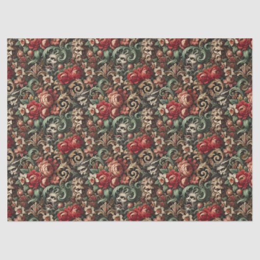 Papier Mousseline Les frères verts - gothique victorien (Recto)