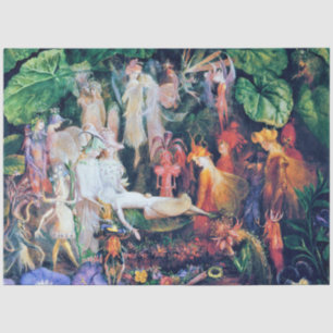 Papier Mousseline Les funérailles de la fée, John Anster Fitzgerald