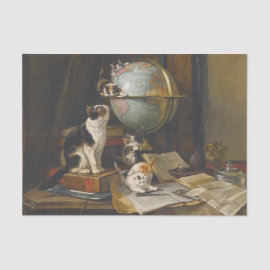 Papier Mousseline Les Globetrotters par Henriette Ronner-Knip (Recto)