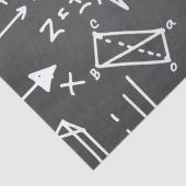Papier Mousseline Les gribouillages mathématiques (Détail)