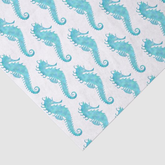 Papier Mousseline Les hippocampes (Détail)