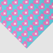 Papier Mousseline "Les infirmières sont toutes un coeur" (Détail)