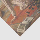 Papier Mousseline Les joueurs d'échecs (par John Lavery) (Détail)