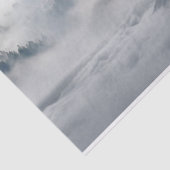 Papier Mousseline Les loups dans un paysage hivernal (Détail)