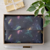 Papier Mousseline Les lucioles dans le ciel nocturne (Cadeau)