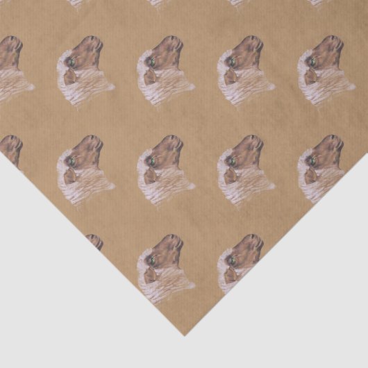 Papier Mousseline Les moutons hargneux (Détail)
