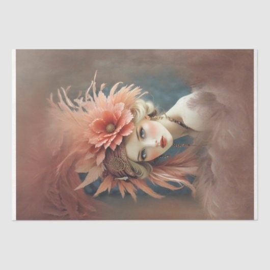 Papier Mousseline Les murmures d'une époque révolue (Recto)