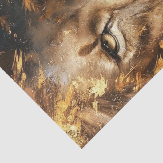 Papier Mousseline Les nouveaux Lions11 (Détail)