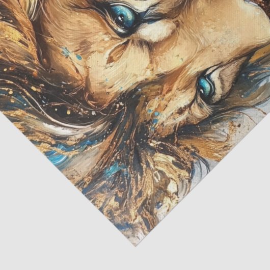 Papier Mousseline Les nouveaux Lions2 (Détail)