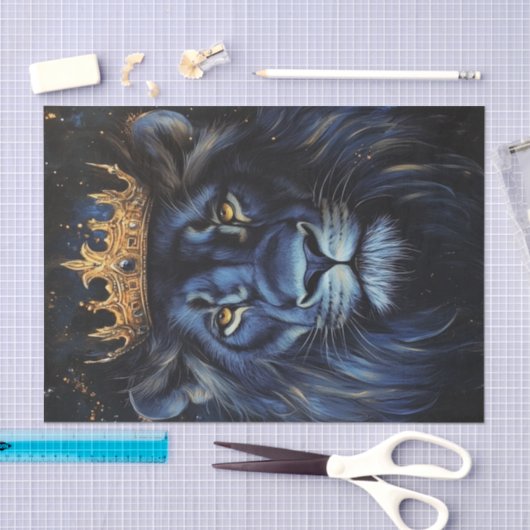 Papier Mousseline Les nouveaux Lions4 (Artisanat)