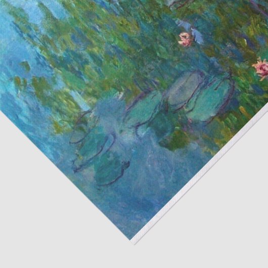Papier Mousseline Les nymphéas de Claude Monet (Détail)
