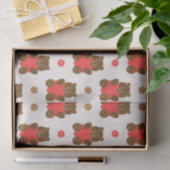 Papier Mousseline Les ours d'amour (Cadeau)