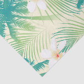 Papier Mousseline Les palmiers tropicaux d'été (Détail)