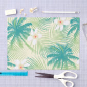 Papier Mousseline Les palmiers tropicaux d'été (Artisanat)