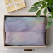 Papier Mousseline Les Pastels Whimsical | Dreamy Muted Rainbow Mottl (Cadeau)