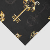 Papier Mousseline Les Patters de Seamless avec Golden Keys (Détail)