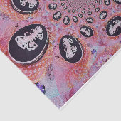 Papier Mousseline Les perles Abstraites élégantes et élégantes du pa (Détail)