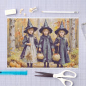 Papier Mousseline Les Petites Sorcières (Artisanat)