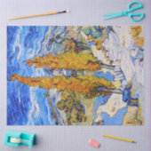 Papier Mousseline Les peupliers de Saint-Rémy, Van Gogh (Artisanat)