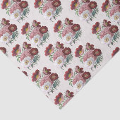 Papier Mousseline Les pivoines (Détail)