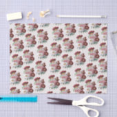 Papier Mousseline Les pivoines (Artisanat)