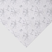 Papier Mousseline Les pivoines dans la vallée (Détail)